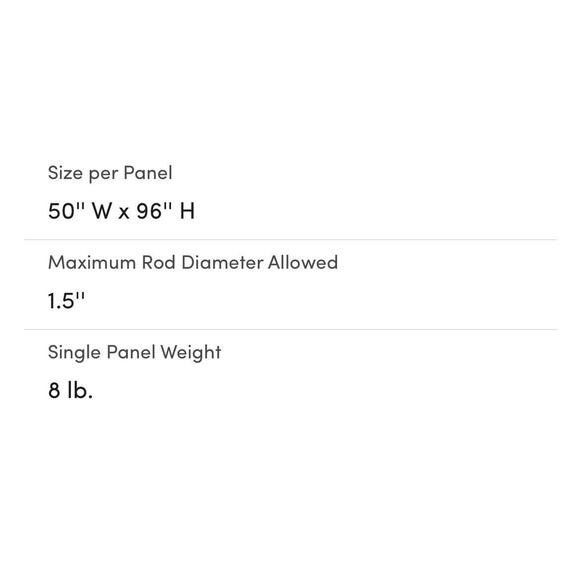 Exclusive Fabrics Ikat Blue Cotton Curtains 2 Panel Room Darkening 50" x 96" EUC - Picture 10 of 10